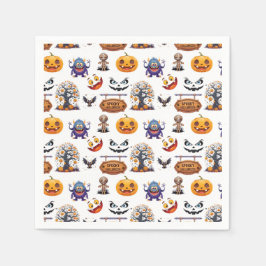 Serviette En Papier Motif Halloween sur