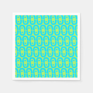 Serviette En Papier motif moderne et coloré