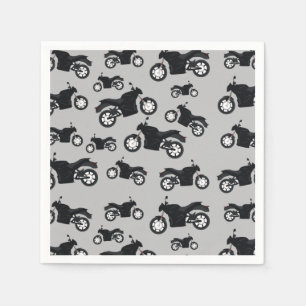 Serviette En Papier Motif moto