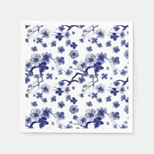 Serviette En Papier Motif oriental de branche de Sakura