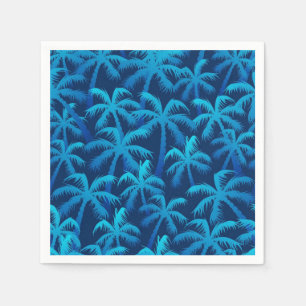 Serviette En Papier Motif palmier