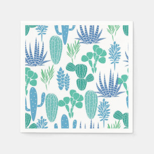 Serviette En Papier motif plante