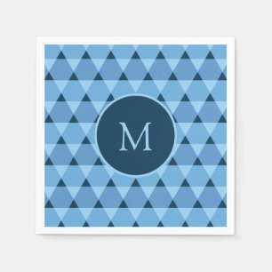 Serviette En Papier Motif triangles