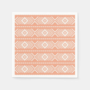 Serviette En Papier Motif tribal
