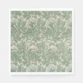 Serviette En Papier Motif Tulip (par William Morris)