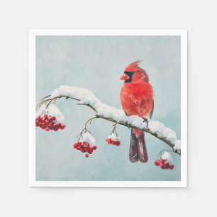 Serviette En Papier Mouchoir en papier Cardinal Rouge