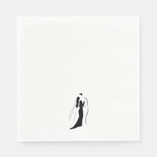 Serviette En Papier Mouchoir en papier - Mariage