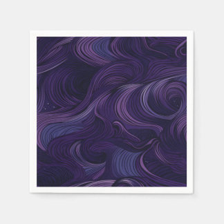 Serviette En Papier Mouchoir en papier violet