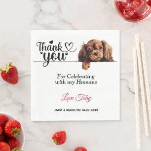 Serviette En Papier Mouchoirs en papier English Toy Spaniel