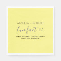 Mouchoirs en papier mariage Faits amusants