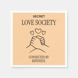 Serviette En Papier Mouchoirs en papier modernes Connected by Kindness