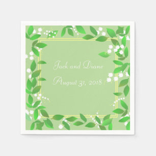 Serviette En Papier Mouchoirs Muguet