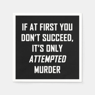 Serviette En Papier Murder