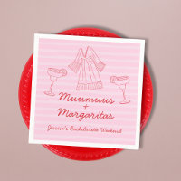 Muumuus et Margaritas Rose et Rouge Enterrement de