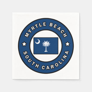 Serviette En Papier Myrtle Beach Caroline du Sud