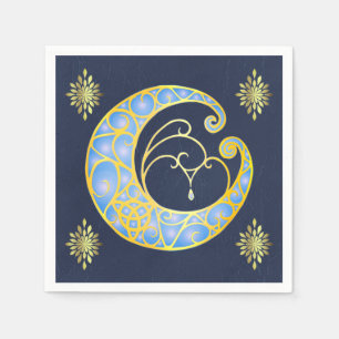 Serviette En Papier Mystical Celtic Moon