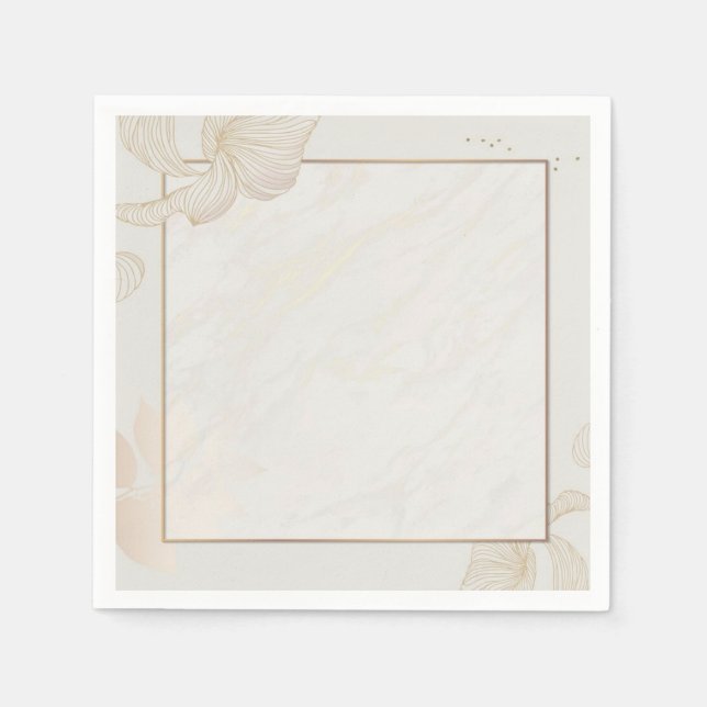 Serviette En Papier Napkin (Devant)