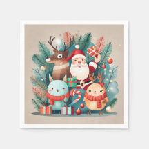 Napkin de Noël