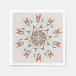 Serviette En Papier Napkin en papier sud-ouest