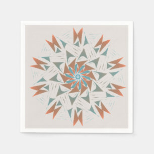 Serviette En Papier Napkin en papier sud-ouest