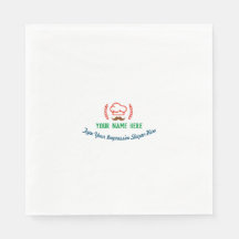 Napkin en tissu