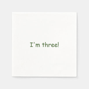 Serviette En Papier Napkin Upsherin customisé