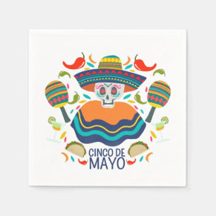 Serviette En Papier Napkins Cinco De Mayo