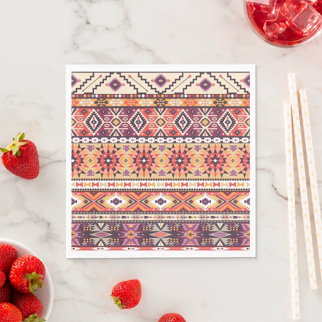 Serviette En Papier Napkins d'artisanat aztèque (Créateur téléchargé)