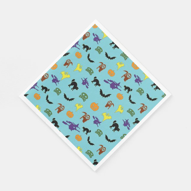 Serviette En Papier Napkins de fête d'Halloween (Coin)