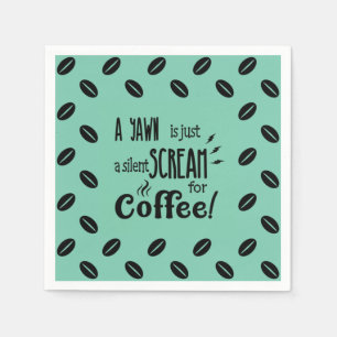 SERVIETTE EN PAPIER NAPKINS DE SCREAM SILENCIEUX
