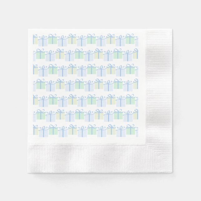 Serviette En Papier Napkins EDIAG Boy Party (Devant)
