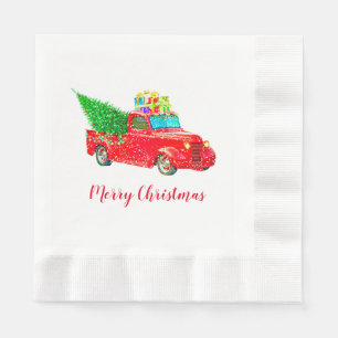 Serviette En Papier Napkins en papier de vacances