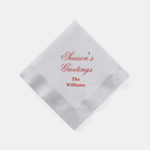 Serviette En Papier Napkins en papier de vacances