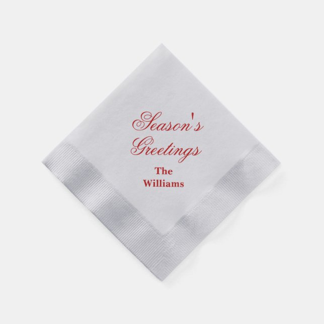 Serviette En Papier Napkins en papier de vacances (Coin)