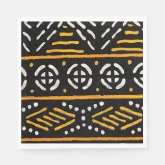 Serviette En Papier Napkins Motif africain