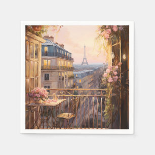 Serviette En Papier Napkins Papier Paris