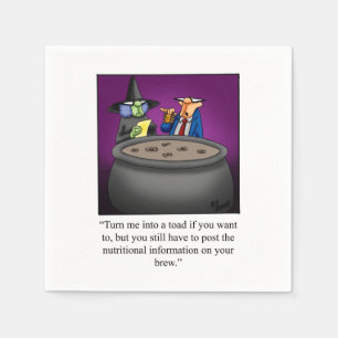 Serviette En Papier Napkins pour la fête de l'Humour d'Halloween