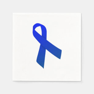 Serviette En Papier Naples à ruban pour cancer du côlon