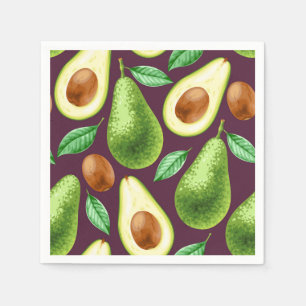 Serviette En Papier Naples Avocado