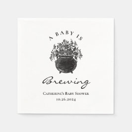 Serviette En Papier Naples Baby showers d'Halloween