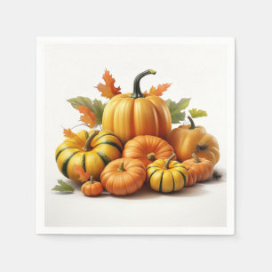 Serviette En Papier Naples d'automne