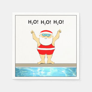 Serviette En Papier Naples de Noël