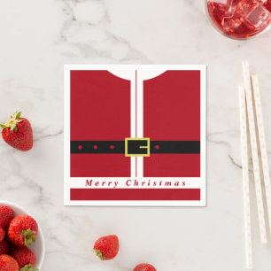 Serviette En Papier Naples de Noël du Père Noël