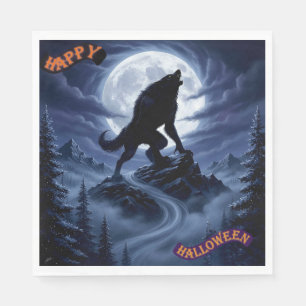 Serviette En Papier Naples en papier d'Halloween