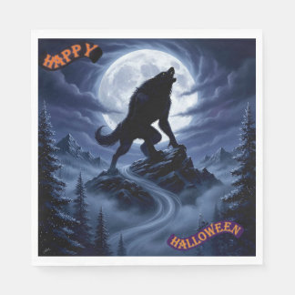 Serviette En Papier Naples en papier d'Halloween