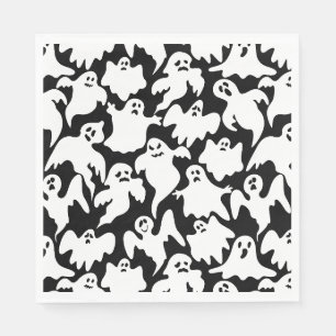 Serviette En Papier Naples en papier d'Halloween