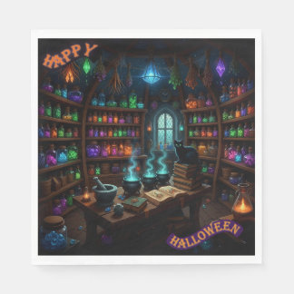 Serviette En Papier Naples en papier d'Halloween