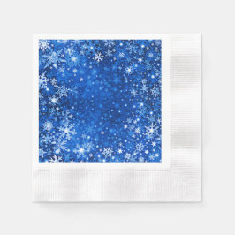 Serviette En Papier Naples en papier flocon de neige