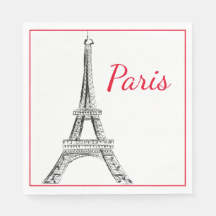 Serviette En Papier Naples en papier pour le déjeuner à Paris