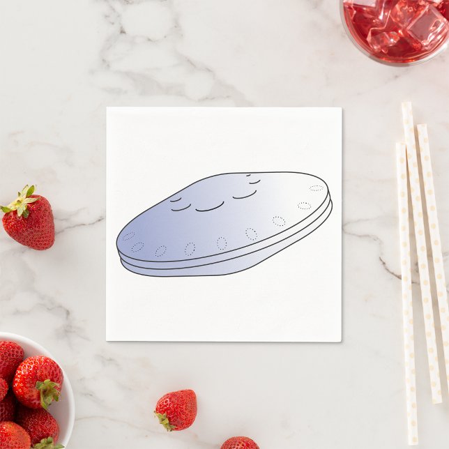 Serviette En Papier Naples en papier UFO (Créateur téléchargé)
